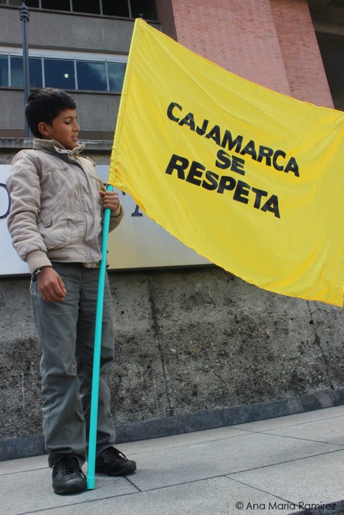 Official communiqué to the public opinion legal action defending the 'consulta popular' of Cajamarca