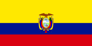 Flag Ecuador