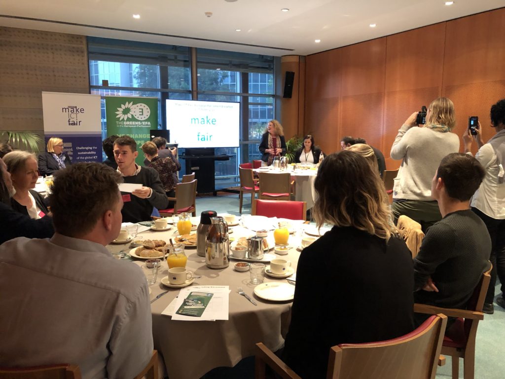 Press Release: Make ICT Fair Breakfast at the European Parliament