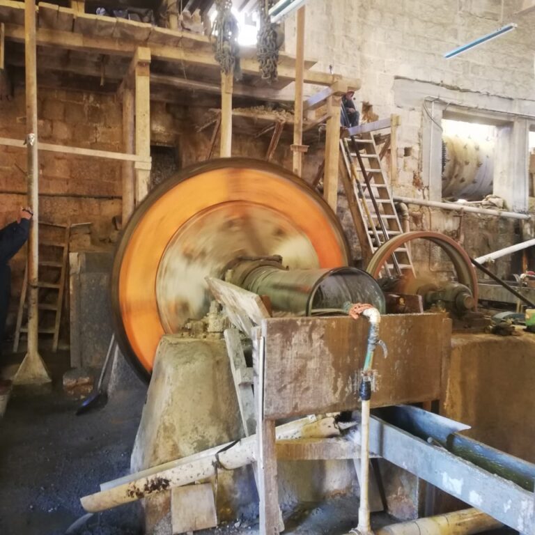 CISEP_Heavy machinery, in operation and without adequate protection, lack of physical spacers